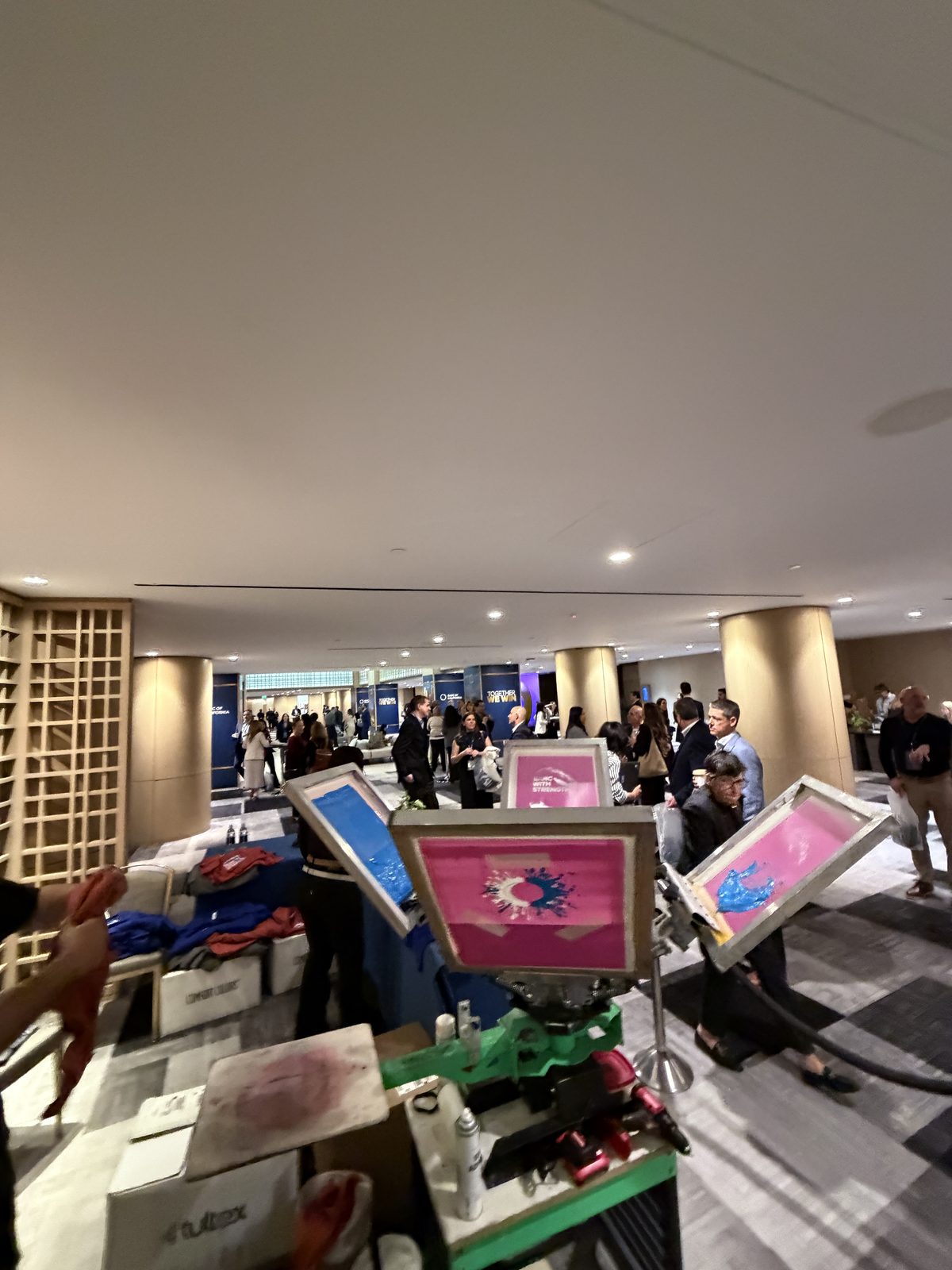 Live event printing at a Boston trade shows & expos event
