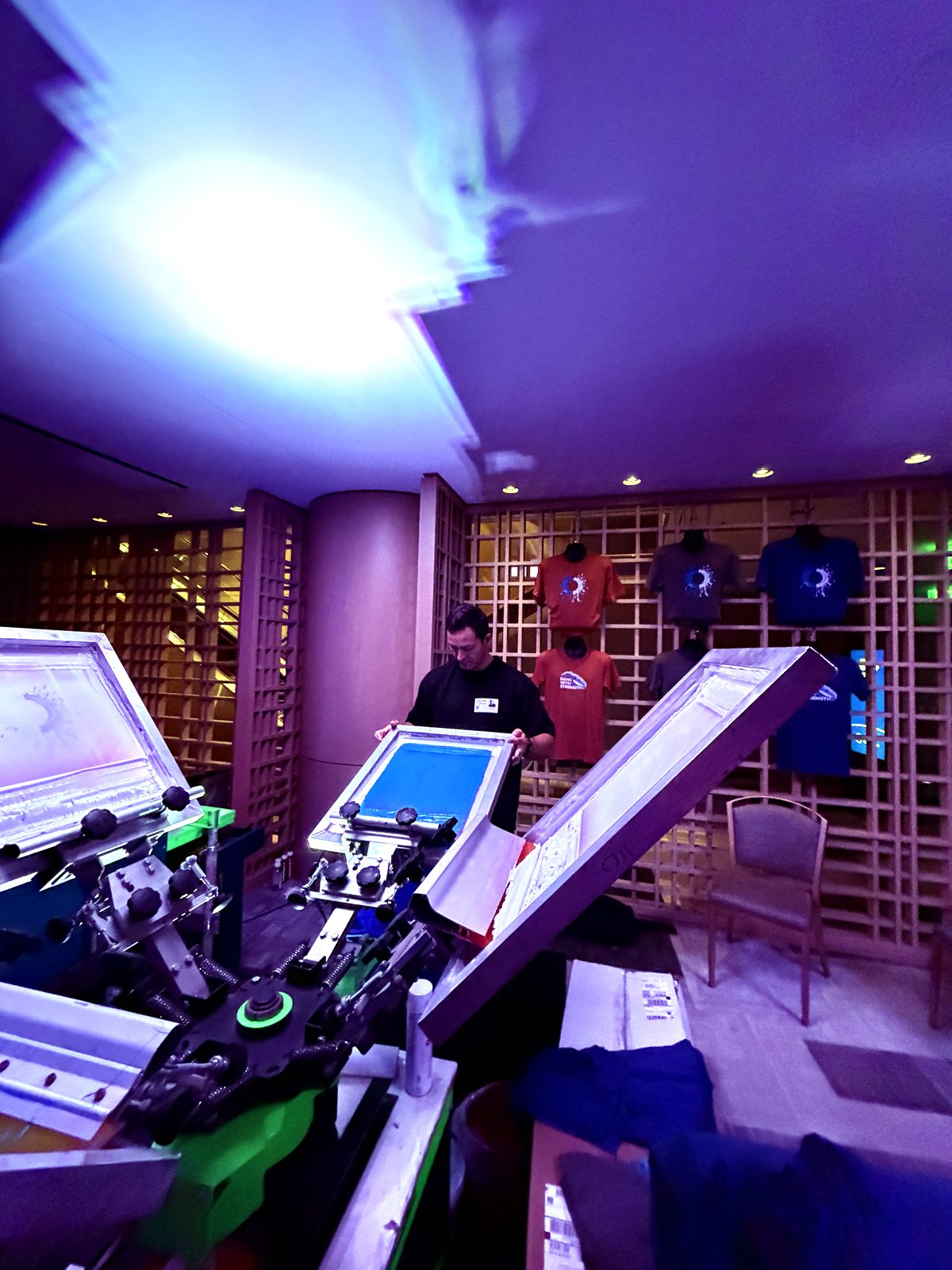 Live printing at a Boston weddings & private parties event